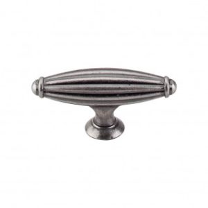 Tuscany Small T-Handle 2 5/8 Inch - Pewter Antique